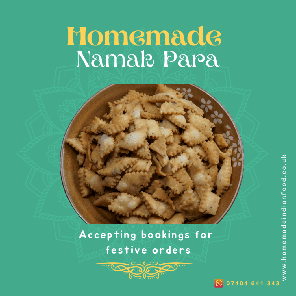 Homemade Namak Pare (Salted Savoury Crisps)
