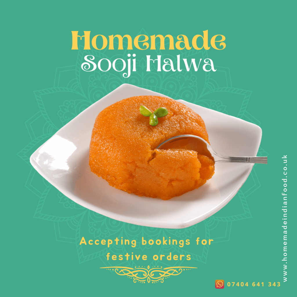Delhi Sooji Halwa (Delhi Style Semolina Halwa)