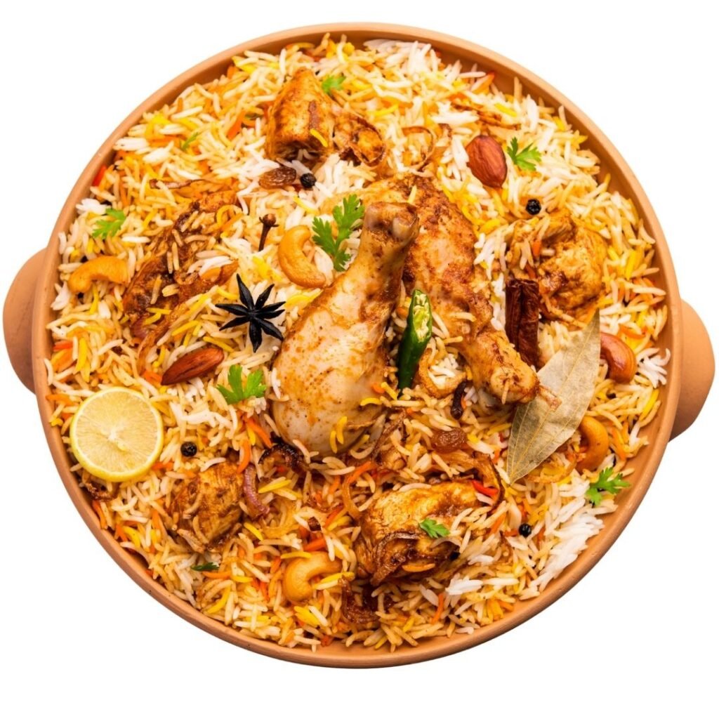 Hyderabadi Chicken Dum Biryani (Slow-Cooked Chicken & Basmati Rice) (2 Boxes)