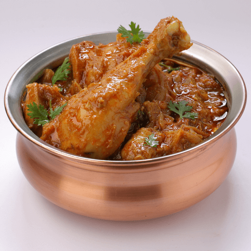 Lahori Kadhai Chicken (Spiced Chicken in Tomato-Onion Gravy)