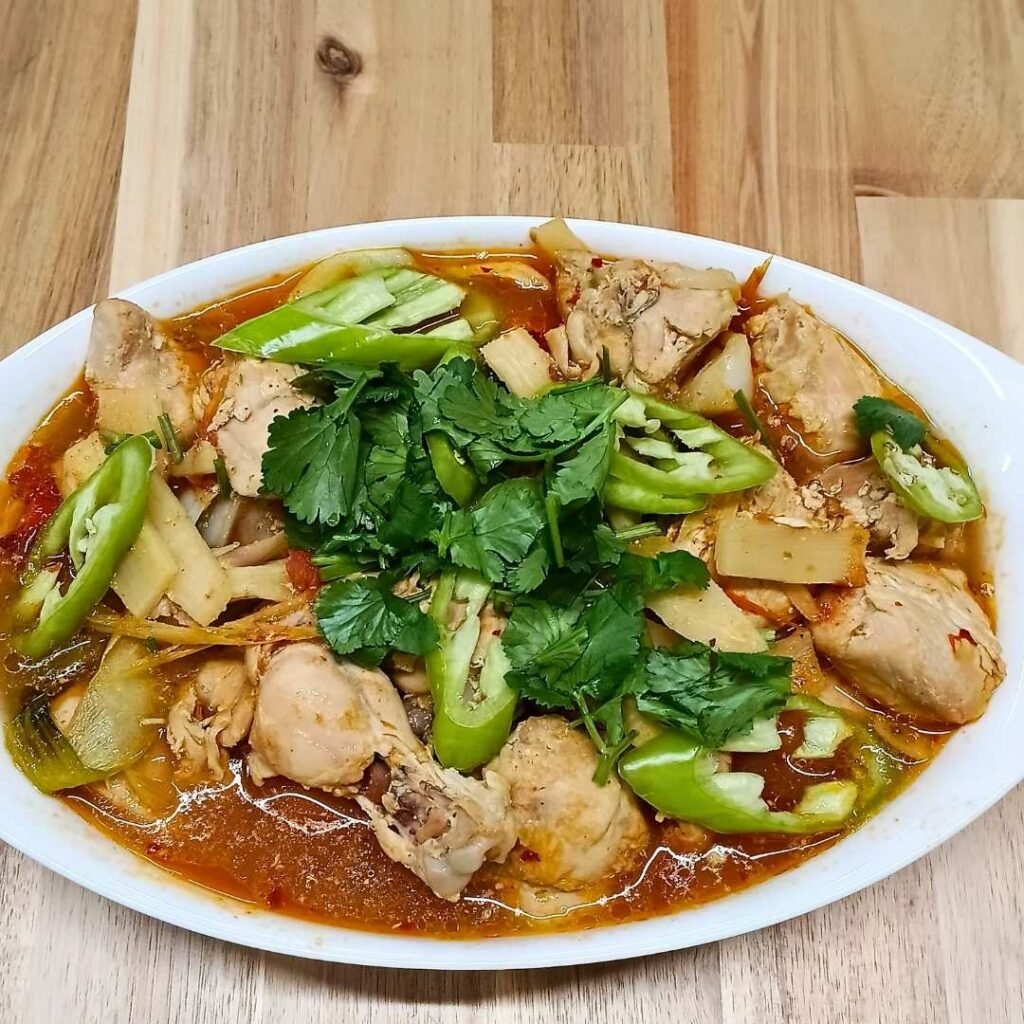 Naga Style Chicken with Bamboo Shoot