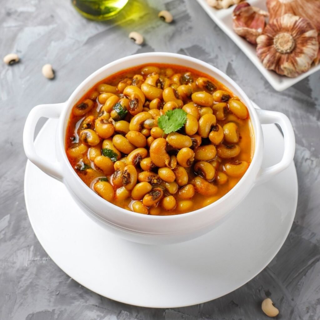 Rajasthani Lobia (Black-Eyed Beans Curry)
