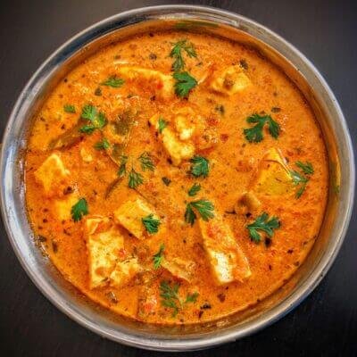 Lucknowi Shahi Paneer (Royal North Indian Cottage Cheese Curry)