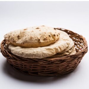 Pure Multigrain Chakki Atta Tawa Rotis (Healthy Wholegrain Indian Flatbread)