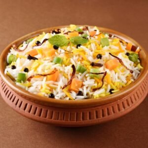 Paneer Veg Biryani (Vegetarian Basmati Rice with Cottage Cheese & Vegetables)(2 boxes)