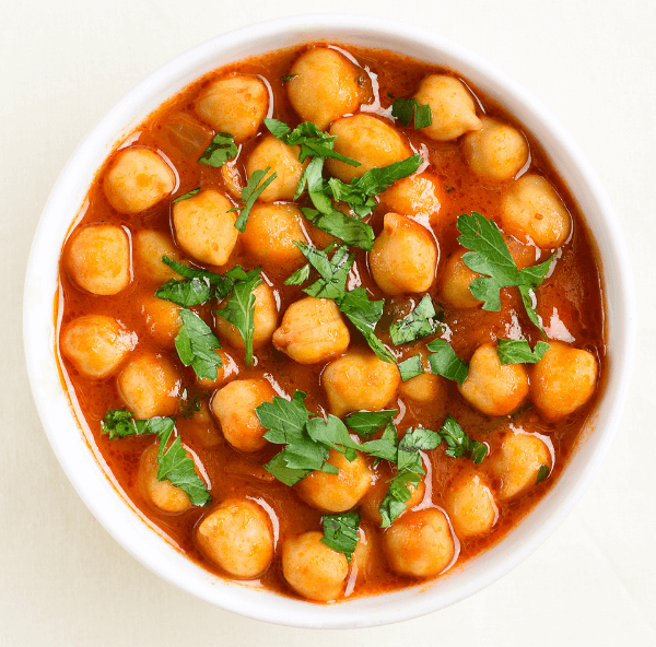 Delhi White Channa (Spiced Chickpeas Curry)