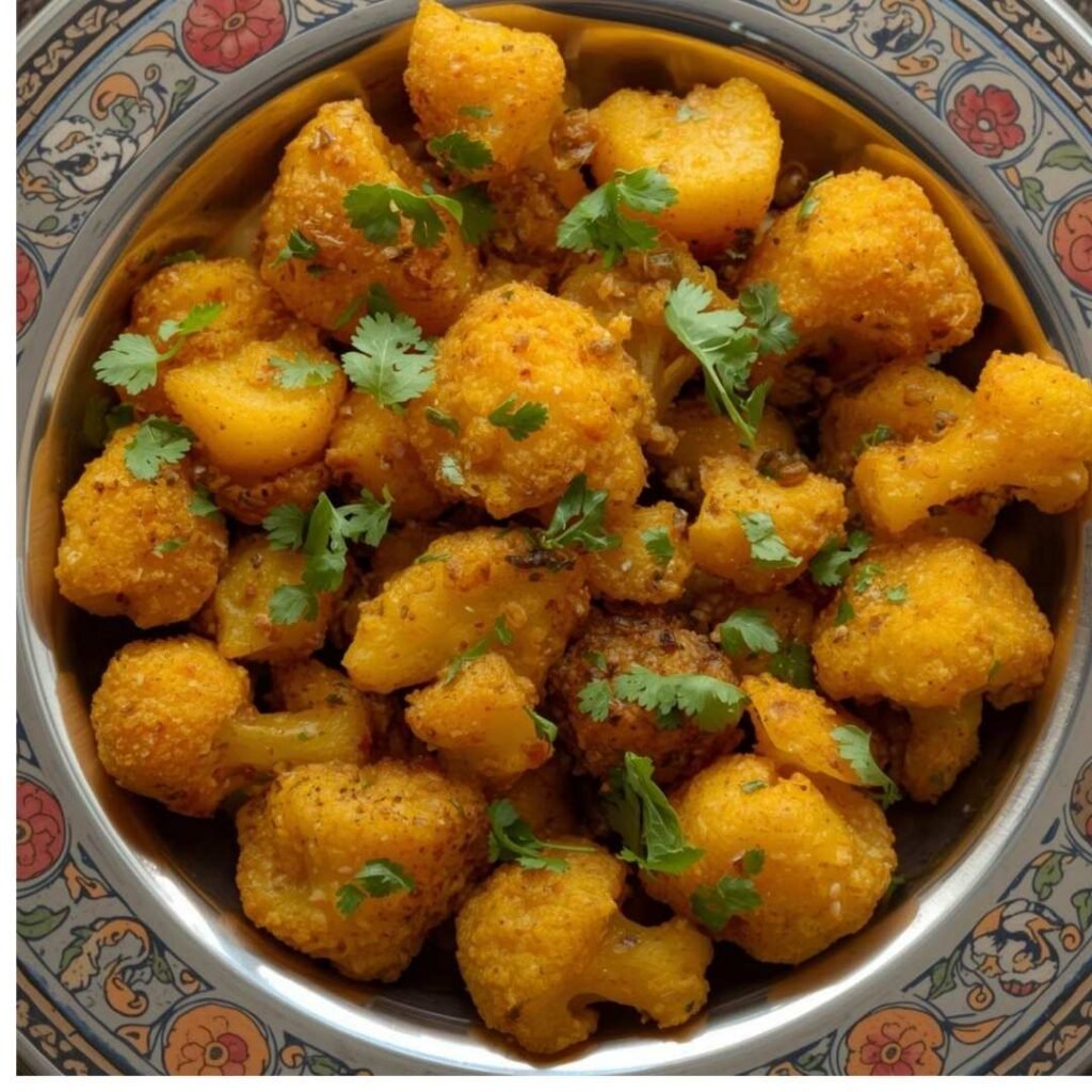 Punjabi Masala Gobi (Stir Fried Spicy Cauliflower)
