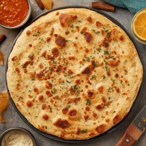 Paneer Parantha (Spiced Indian Flatbread with Cottage Cheese)